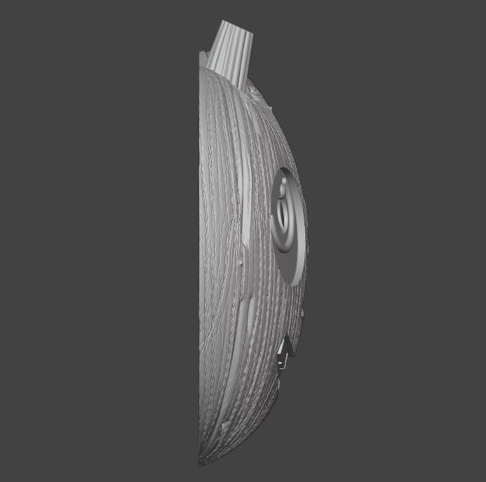 Pumpkin Mask 3d Stl File | Pumpkin Mask Digital File