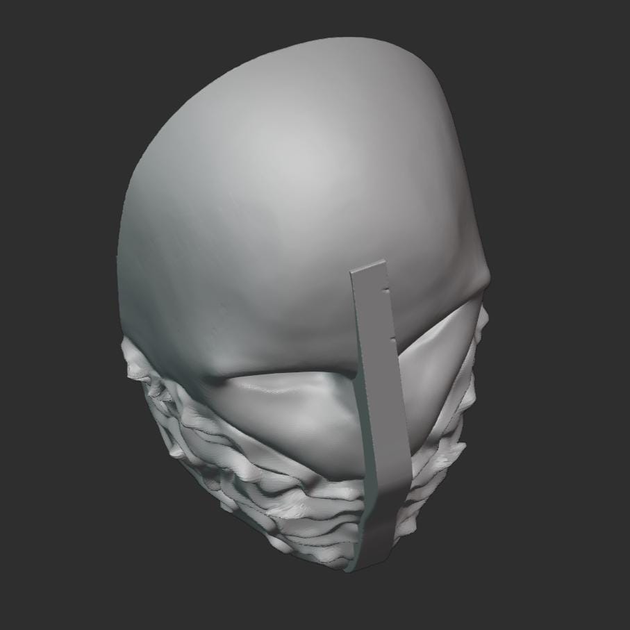 AVIANA inspired Mask Stl File | AVIANA inspired Mask Digital File