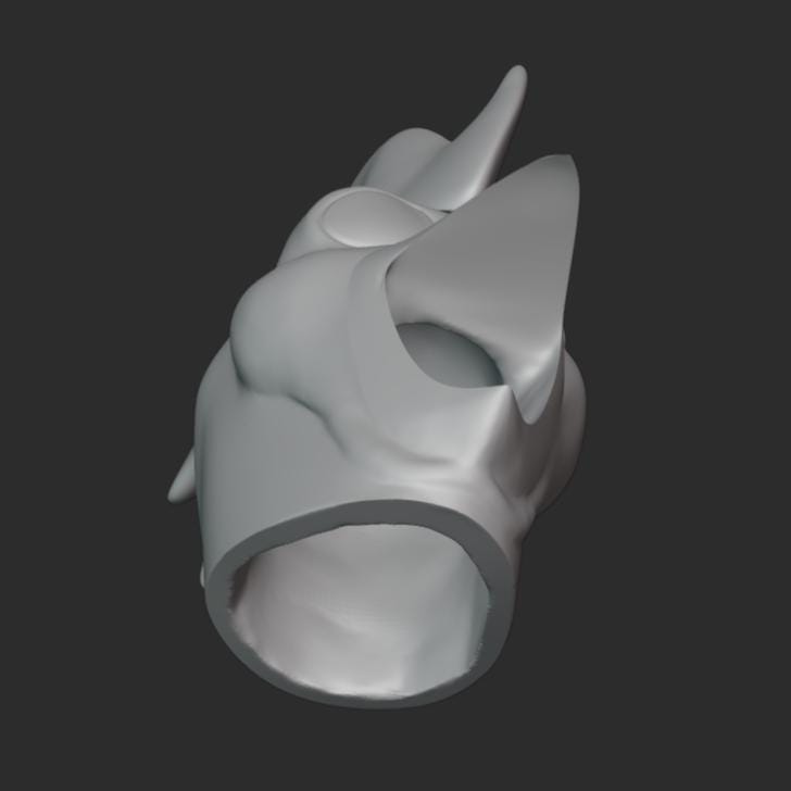 Cluckin Bell Mask Stl File | Cluckin Bell Mask Digital File