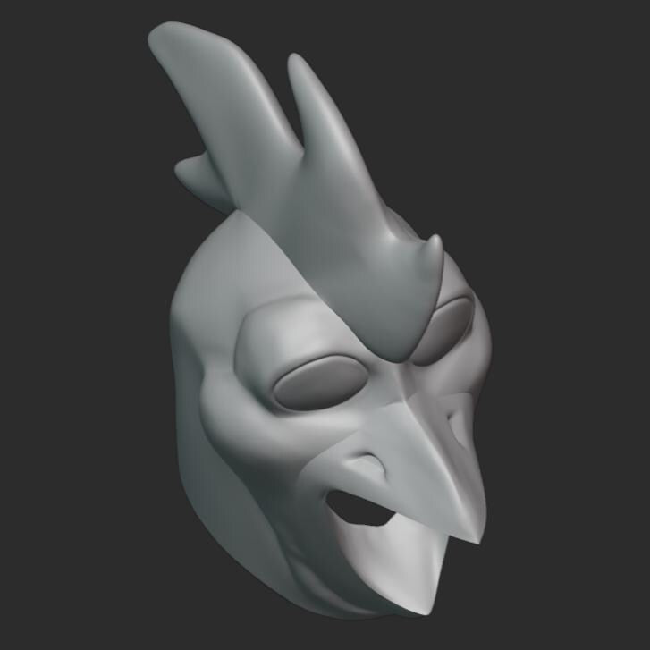 Cluckin Bell Mask Stl File | Cluckin Bell Mask Digital File