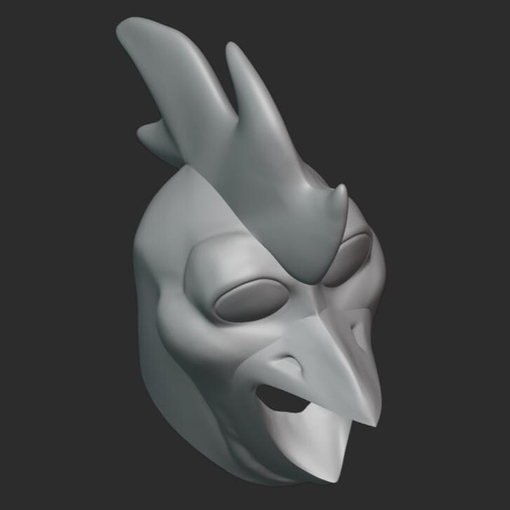 Cluckin Bell Mask Stl File | Cluckin Bell Mask Digital File