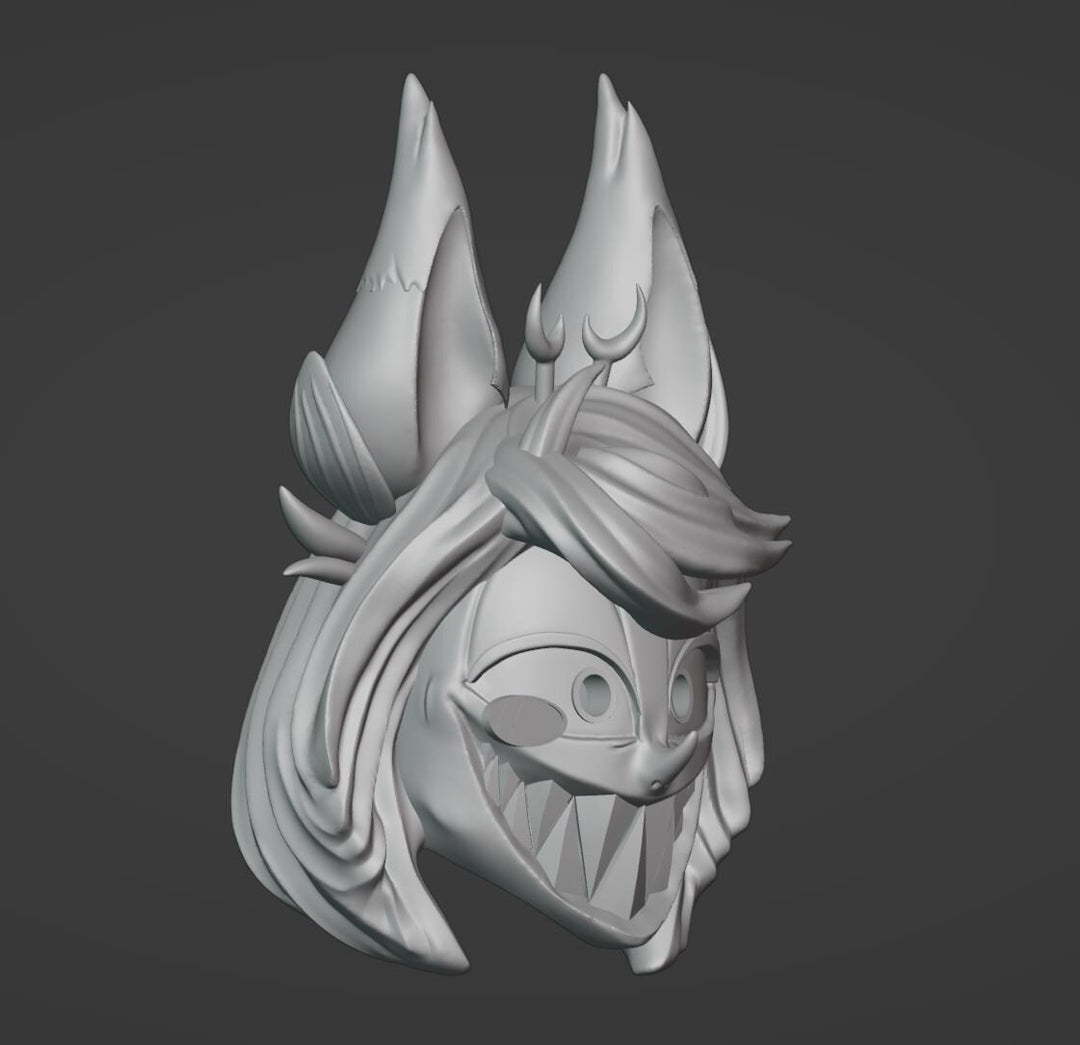 Alastor Mask Stl File | Alastor Mask Digital File