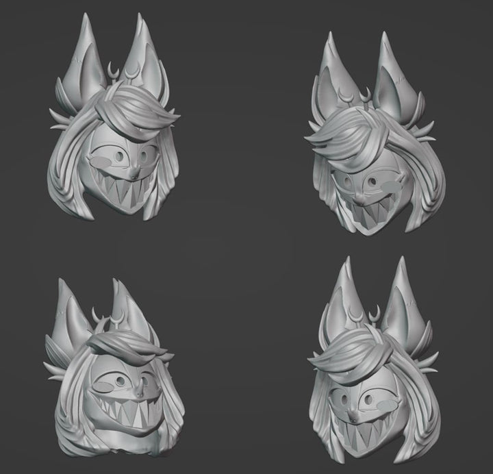 Alastor Mask Stl File | Alastor Mask Digital File