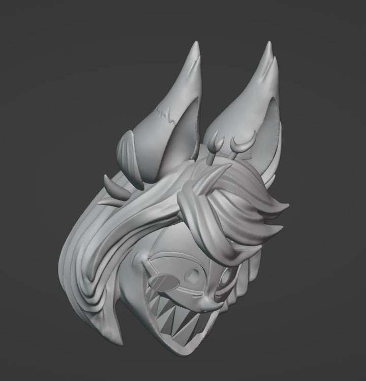 Alastor Mask Stl File | Alastor Mask Digital File