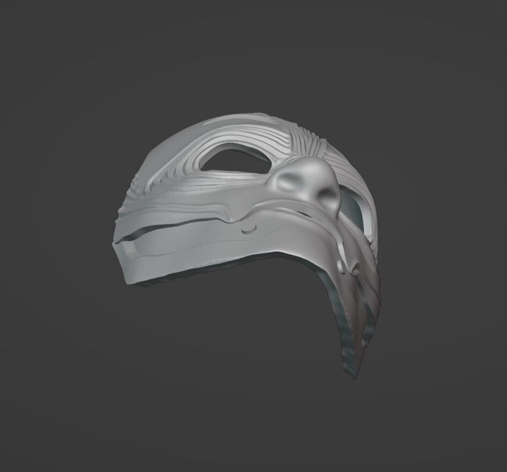 Bary Wyatt Wwc Mask Stl File | Bary Wyatt Wwc Mask Digital File