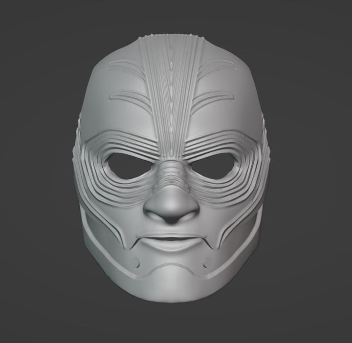 Bary Wyatt Wwc Mask Stl File | Bary Wyatt Wwc Mask Digital File