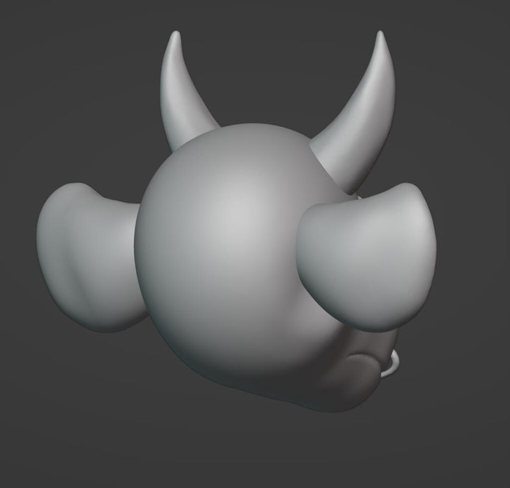 Cow Mask Stl File | Cow Mask Digital File