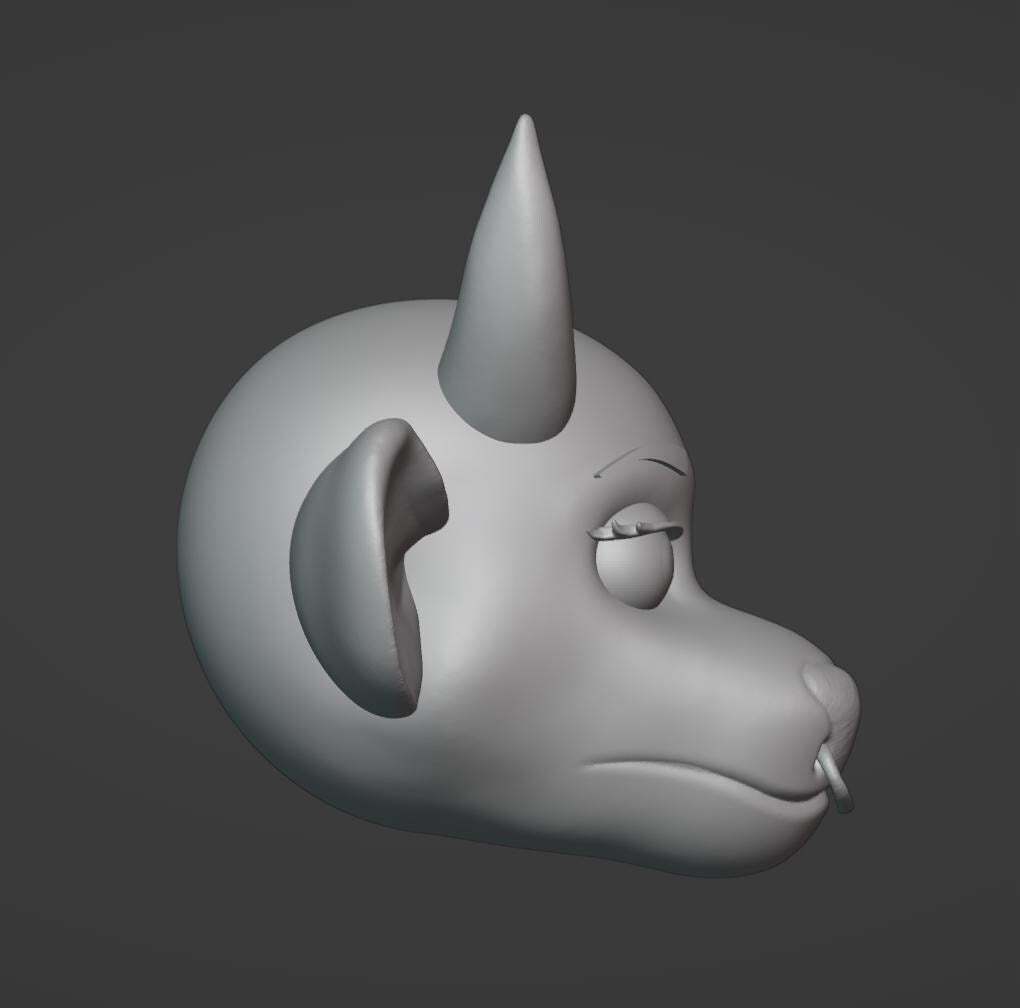 Cow Mask Stl File | Cow Mask Digital File