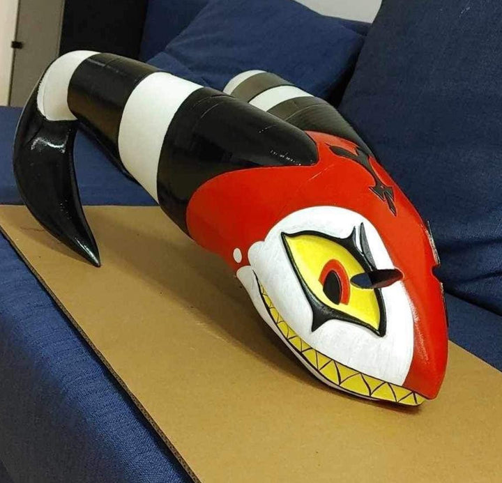Blitzo Helluva Boss Inspired Mask/Helmet/Cosplay | Painted or Non-painted