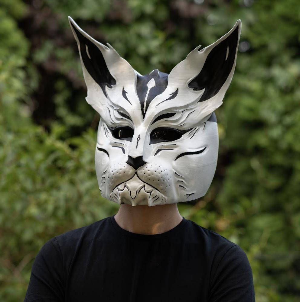 Ancient Cat Mask/Helmet/Cosplay