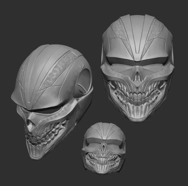Ghost Rider Inspired Mask