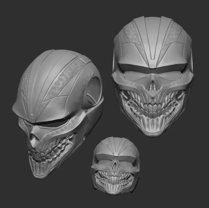 Ghost Rider Inspired Mask