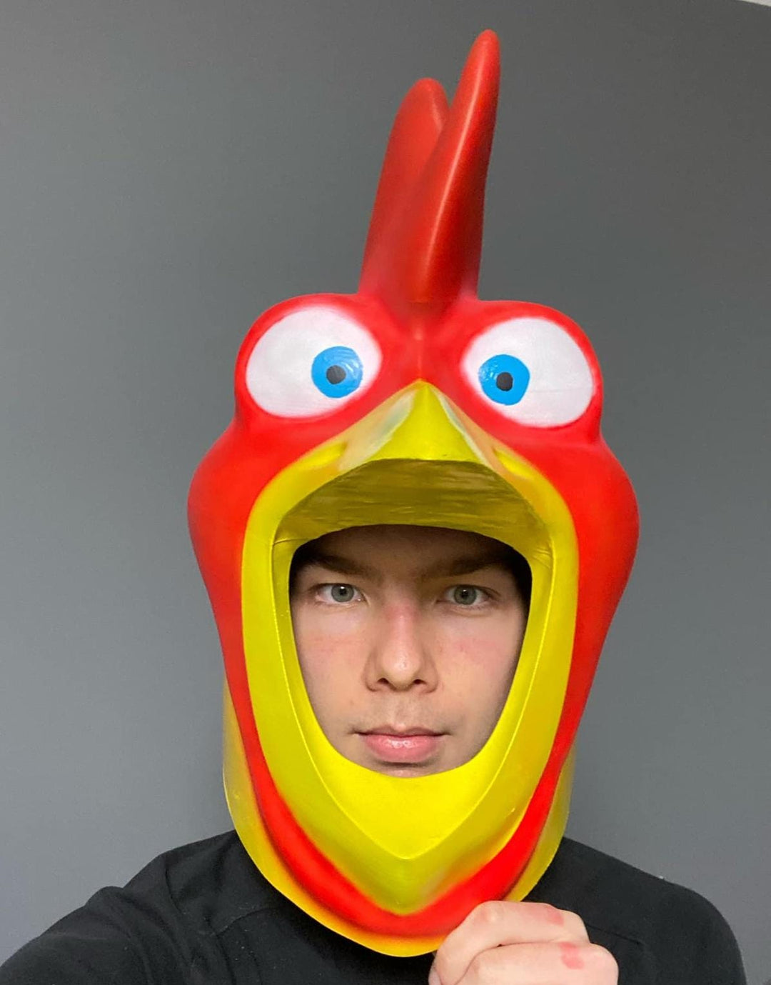 Cluckin Bell Inspired Mask/Helmet