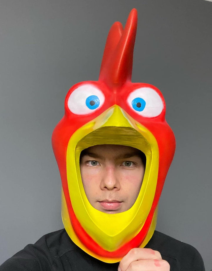 Cluckin Bell Inspired Mask/Helmet