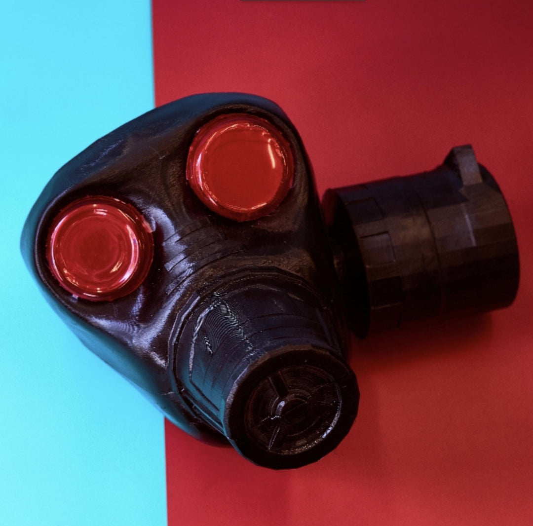 Gas Mask Replica - 3D Printed Gas Mask Prop | Cosplay Front Gas Mask