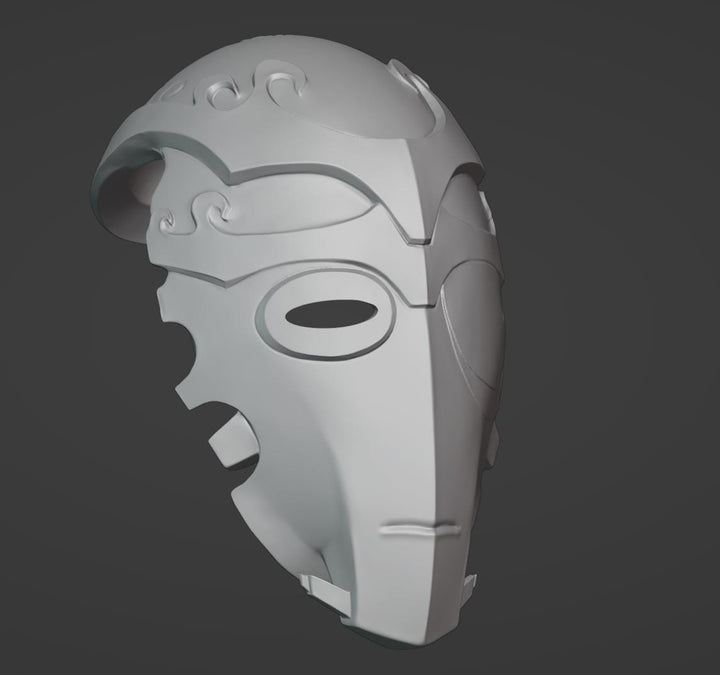 Ancient Face Mask 3d Stl File | Ancient Face Mask Digital File