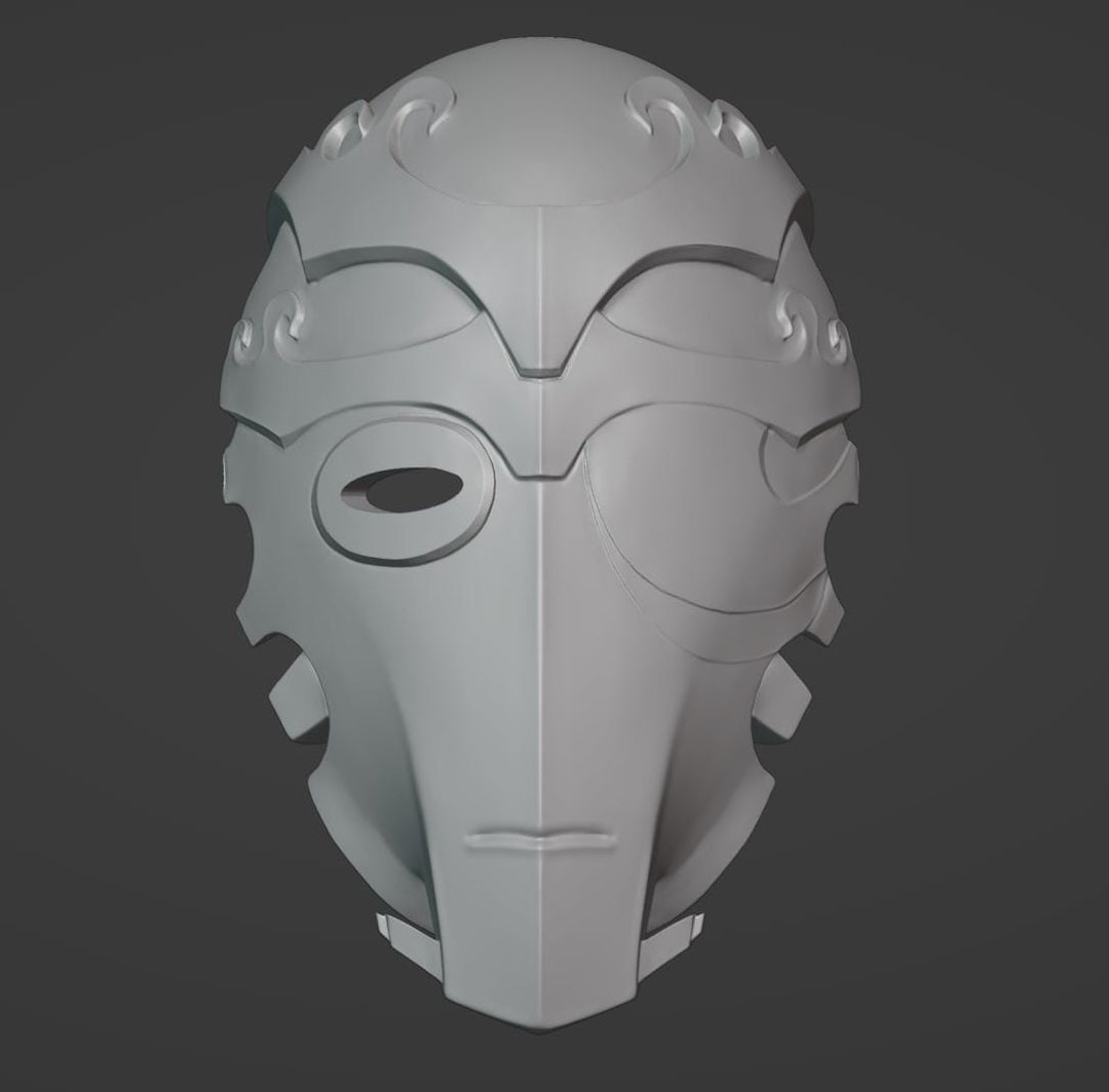 Ancient Face Mask 3d Stl File | Ancient Face Mask Digital File