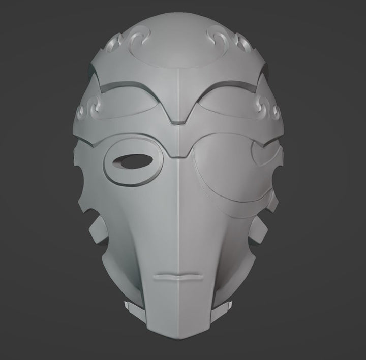 Ancient Face Mask 3d Stl File | Ancient Face Mask Digital File