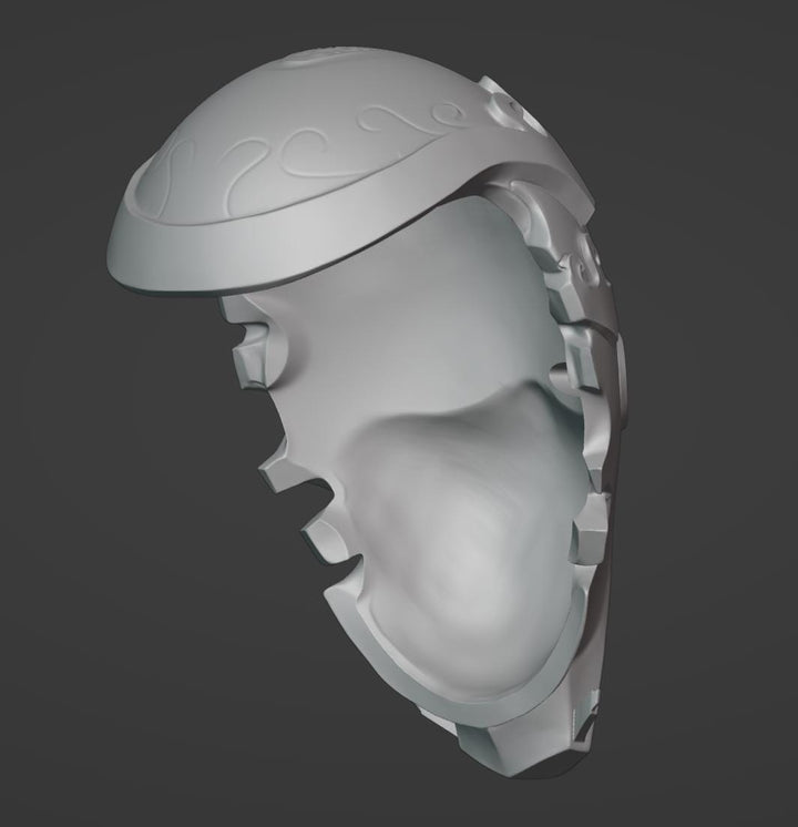 Ancient Face Mask 3d Stl File | Ancient Face Mask Digital File