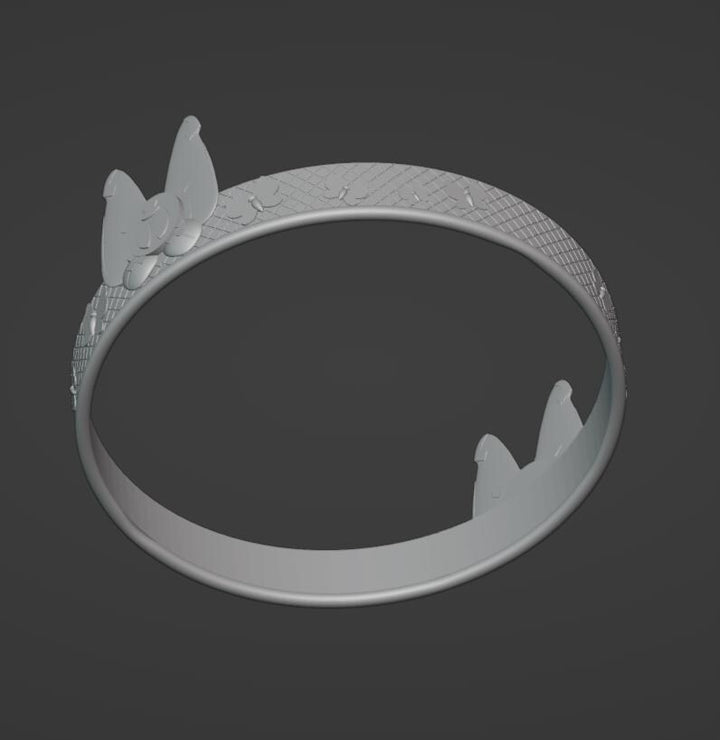 Butterfly Ring 3d Stl File | Butterfly Ring Digital File