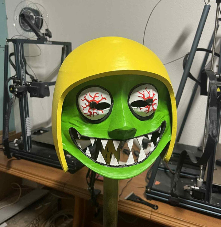 Fanmade Weird-ohs Racer Mask - Cosplay