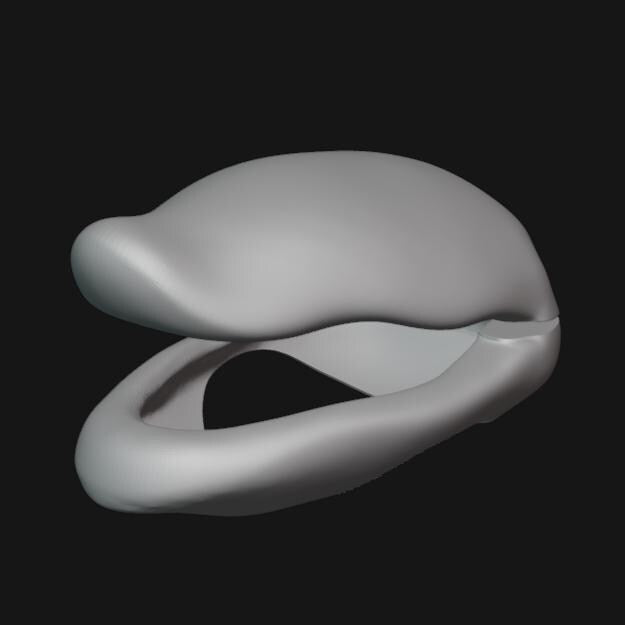 Audrey II Mask 3d Stl File | Audrey II Mask Digital File
