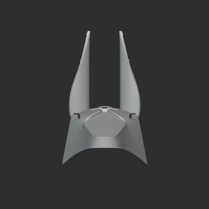 Anubis Mask/hat 3d Stl File | Anubis Mask/hat Digital File