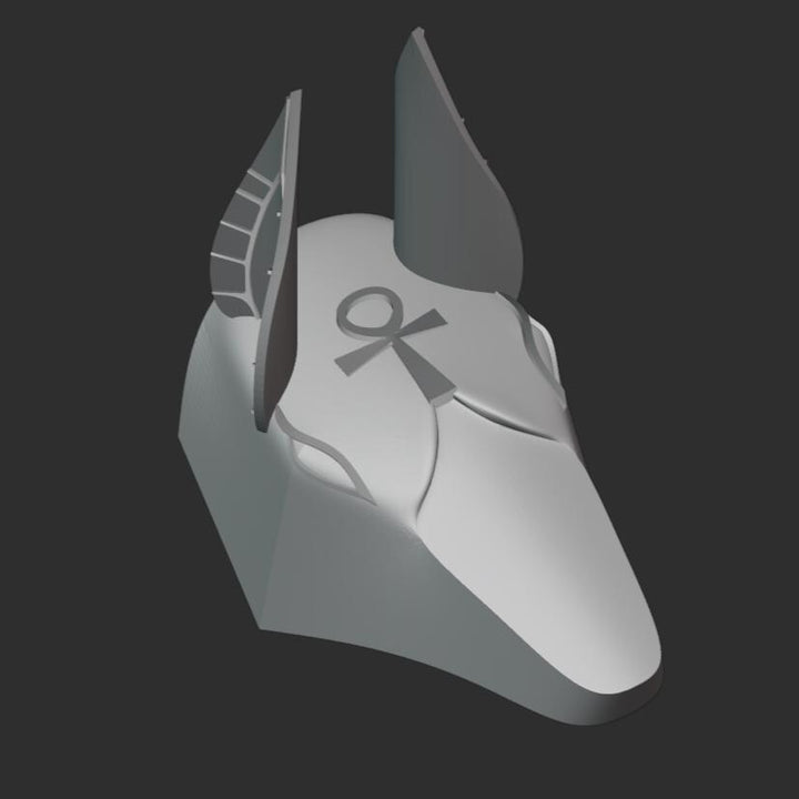 Anubis Mask/hat 3d Stl File | Anubis Mask/hat Digital File