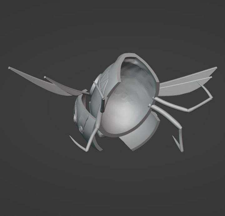 Bug Mask 3d Stl File | Bug Mask Digital File