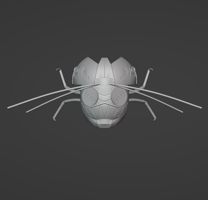 Bug Mask 3d Stl File | Bug Mask Digital File