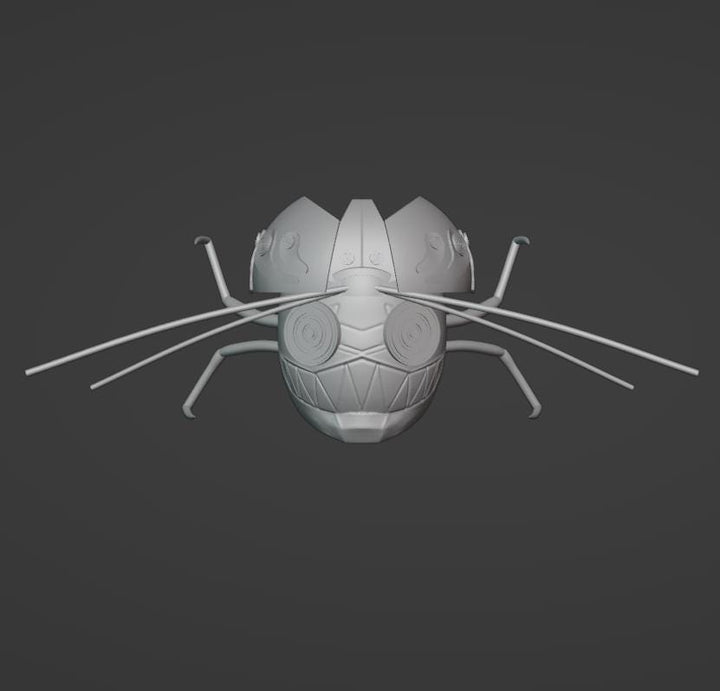 Bug Mask 3d Stl File | Bug Mask Digital File