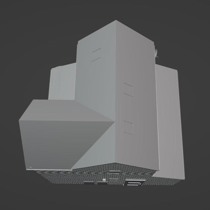 Brick House 3d Stl File | Brick House Digital File
