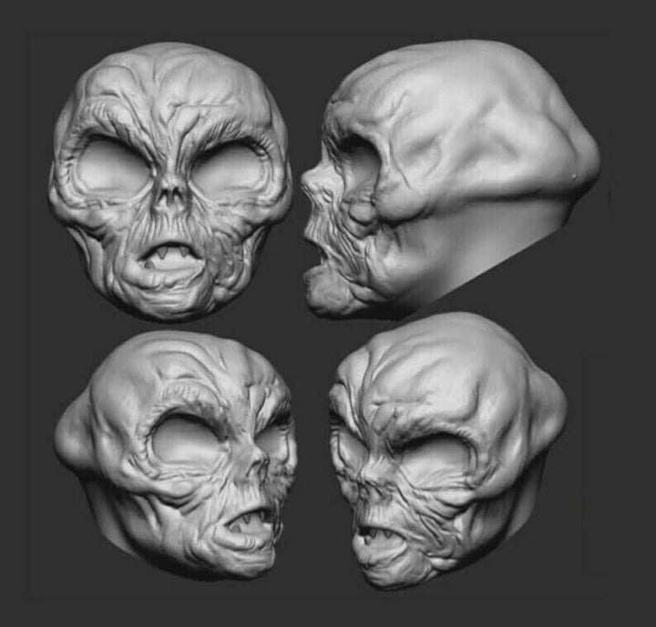 Beetlejuice Minister Inspired Mask 3D STL File | Beetlejuice Minister Inspired Mask Digital File
