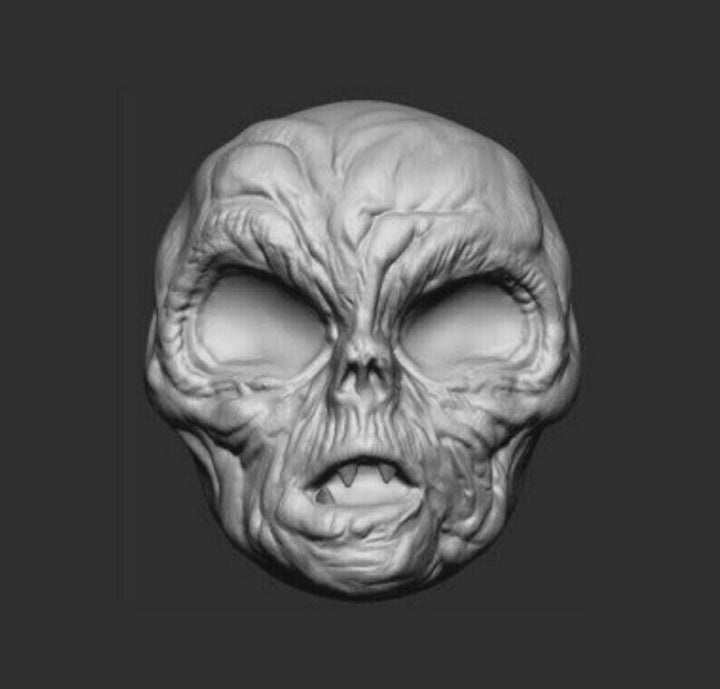 Beetlejuice Minister Inspired Mask 3D STL File | Beetlejuice Minister Inspired Mask Digital File