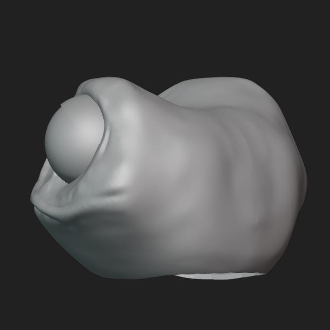 Frog Mask Stl File | Frog Mask Digital File