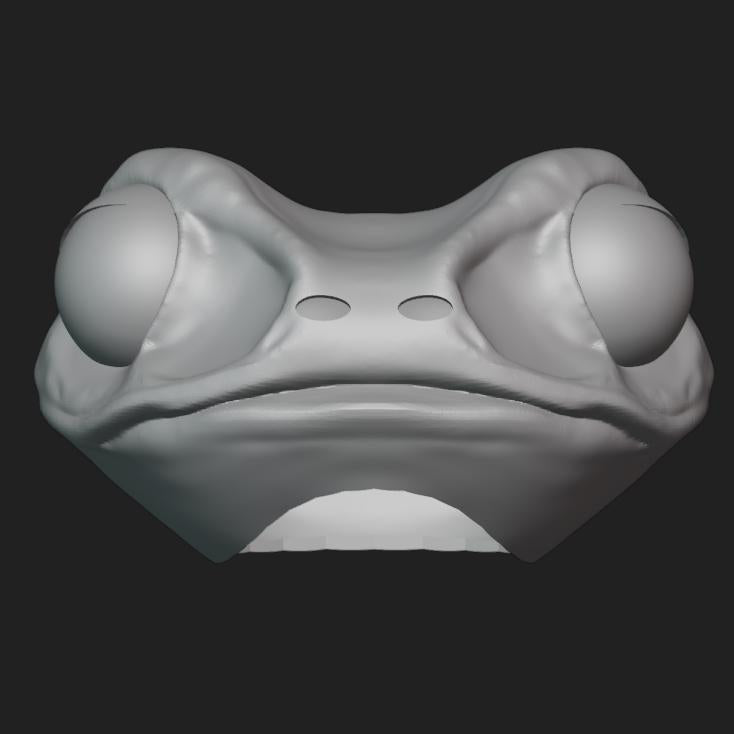 Frog Mask Stl File | Frog Mask Digital File