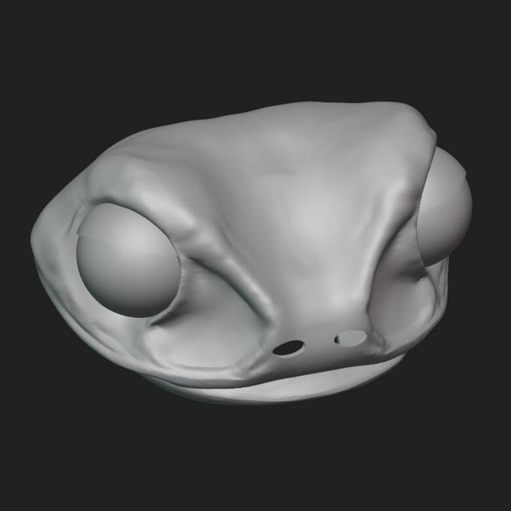 Frog Mask Stl File | Frog Mask Digital File