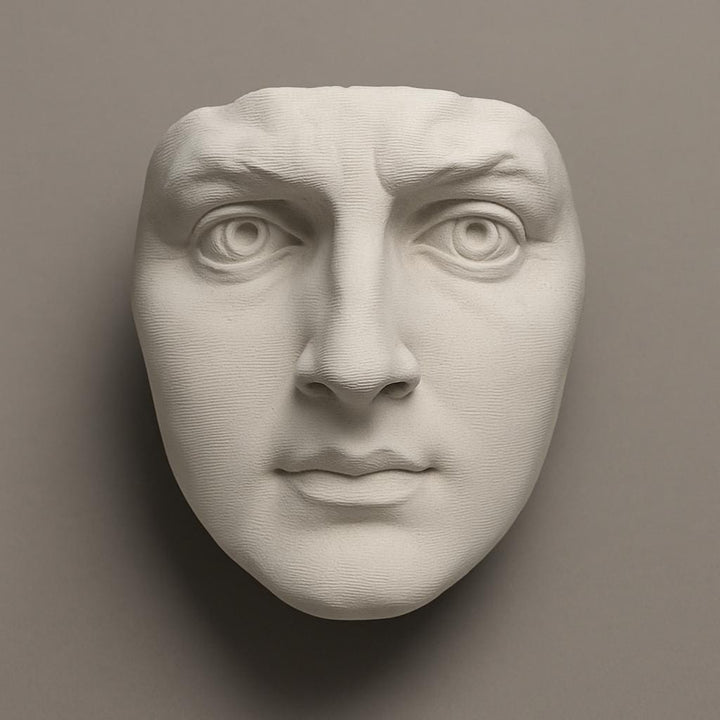 David Front Mask/Cosplay | Pick Any Color | Halloween Mask with Velcro Strap Included