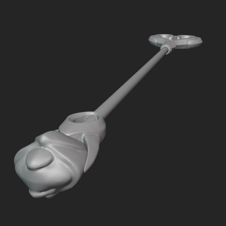 Lux Staff Stl File | Lux Staff Digital File