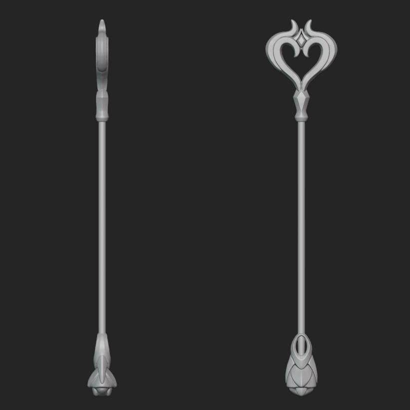 Lux Staff Stl File | Lux Staff Digital File