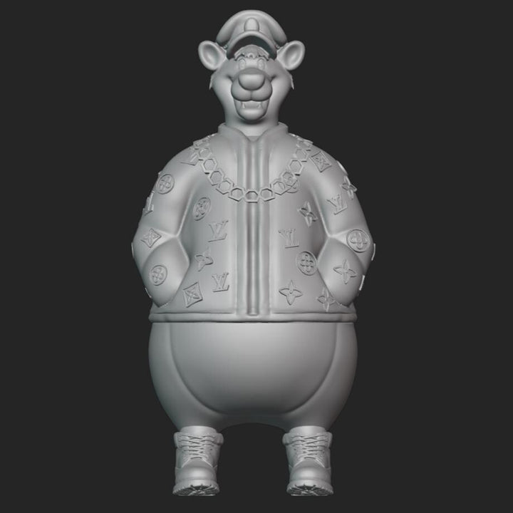 Baloo Von Bruinwald Xiii Figurine 3d Stl File | Baloo Von Bruinwald Xiii Figurine Digital File