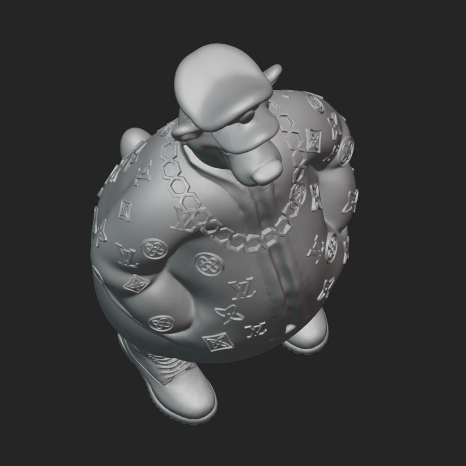 Baloo Von Bruinwald Xiii Figurine 3d Stl File | Baloo Von Bruinwald Xiii Figurine Digital File