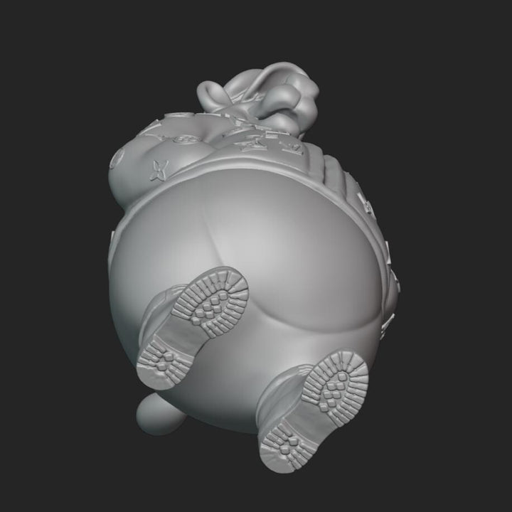 Baloo Von Bruinwald Xiii Figurine 3d Stl File | Baloo Von Bruinwald Xiii Figurine Digital File