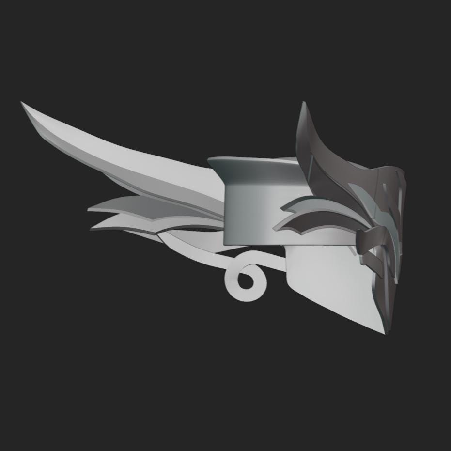 Antonio Salieri Fate Mask Stl File | Antonio Salieri Fate Mask Digital File