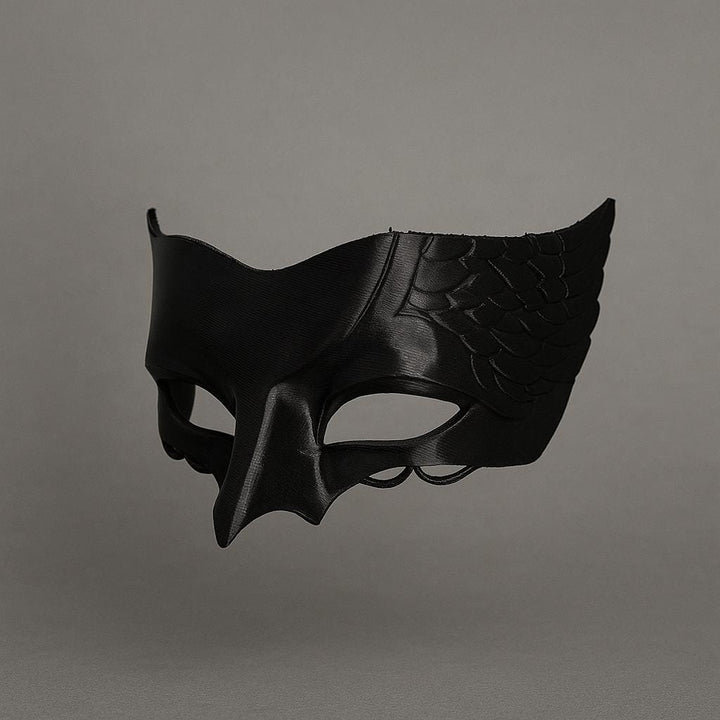 DIY Crow front Mask/Cosplay | Pick Any Color | Halloween Mask with Velcro Strap Included