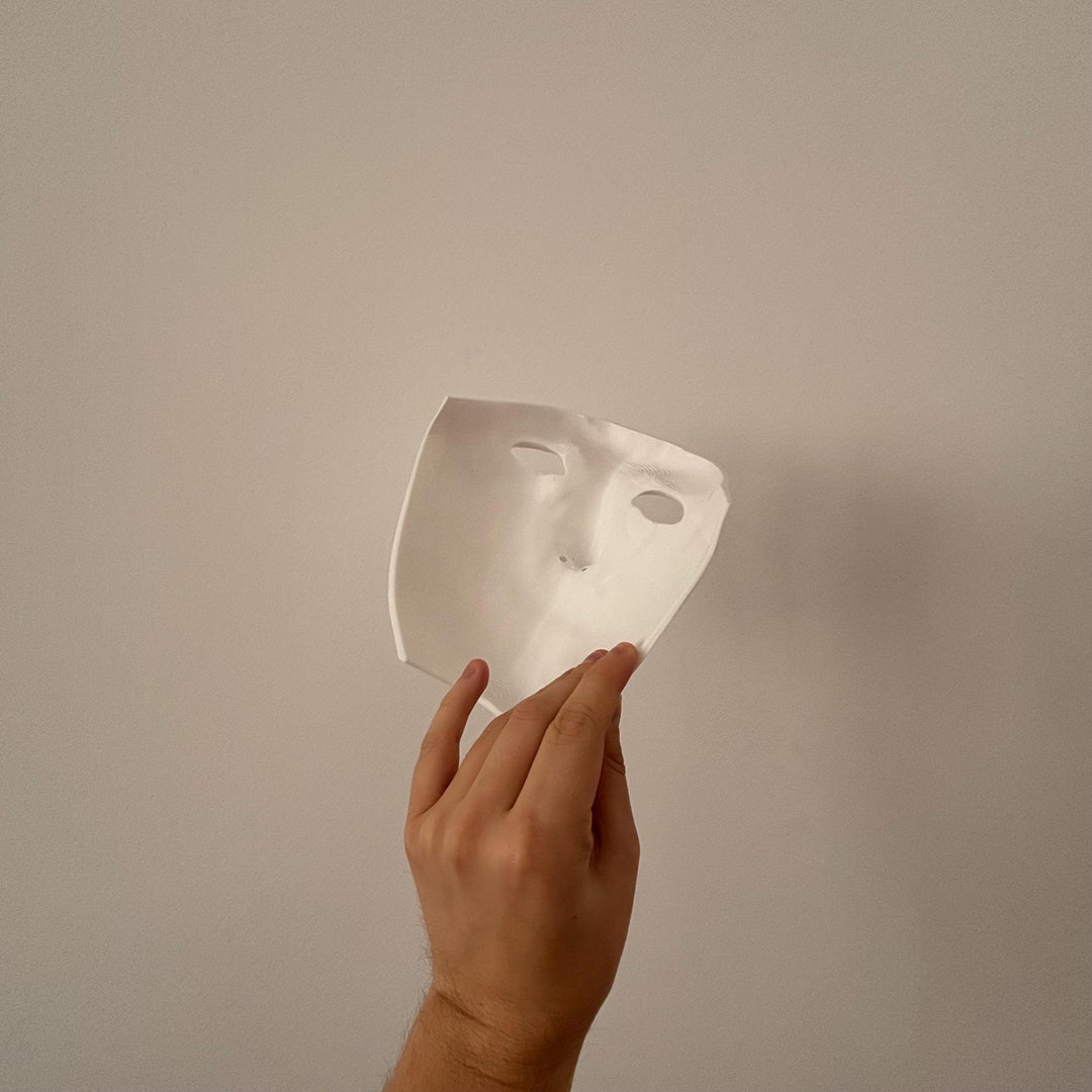 David Front Mask/Cosplay | Pick Any Color | Halloween Mask with Velcro Strap Included