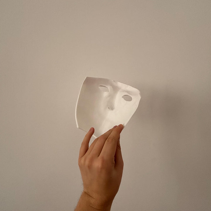 David Front Mask/Cosplay | Pick Any Color | Halloween Mask with Velcro Strap Included