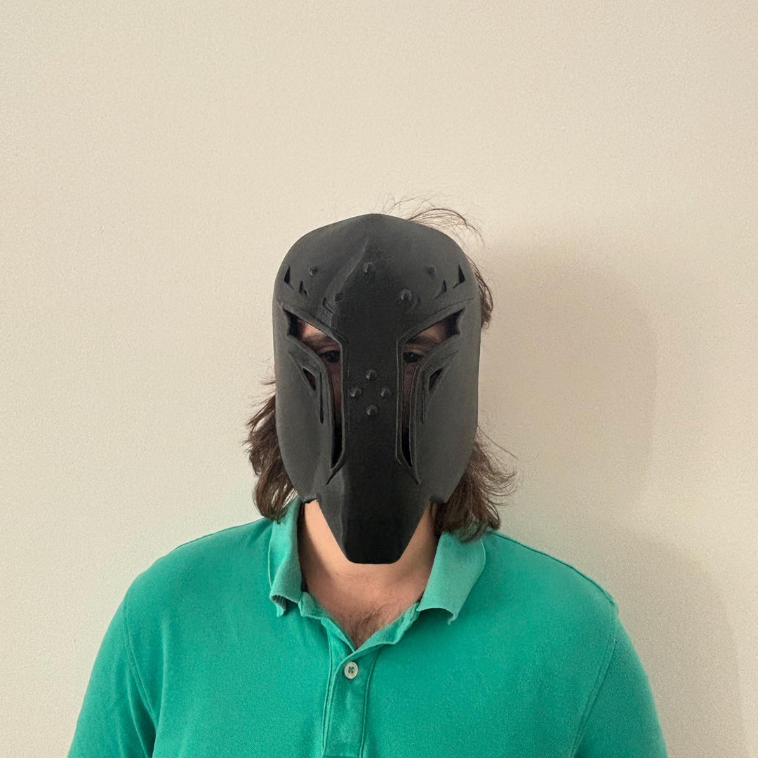 Silent Salt Cookie Front Mask | Halloween Mask