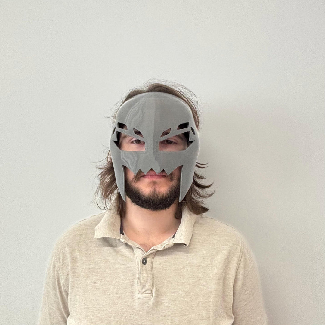 Spider Inspired Custom Mask | Dark / Villain / Antihero Mask | Pick Any Color | Halloween Mask with Velcro Strap Included