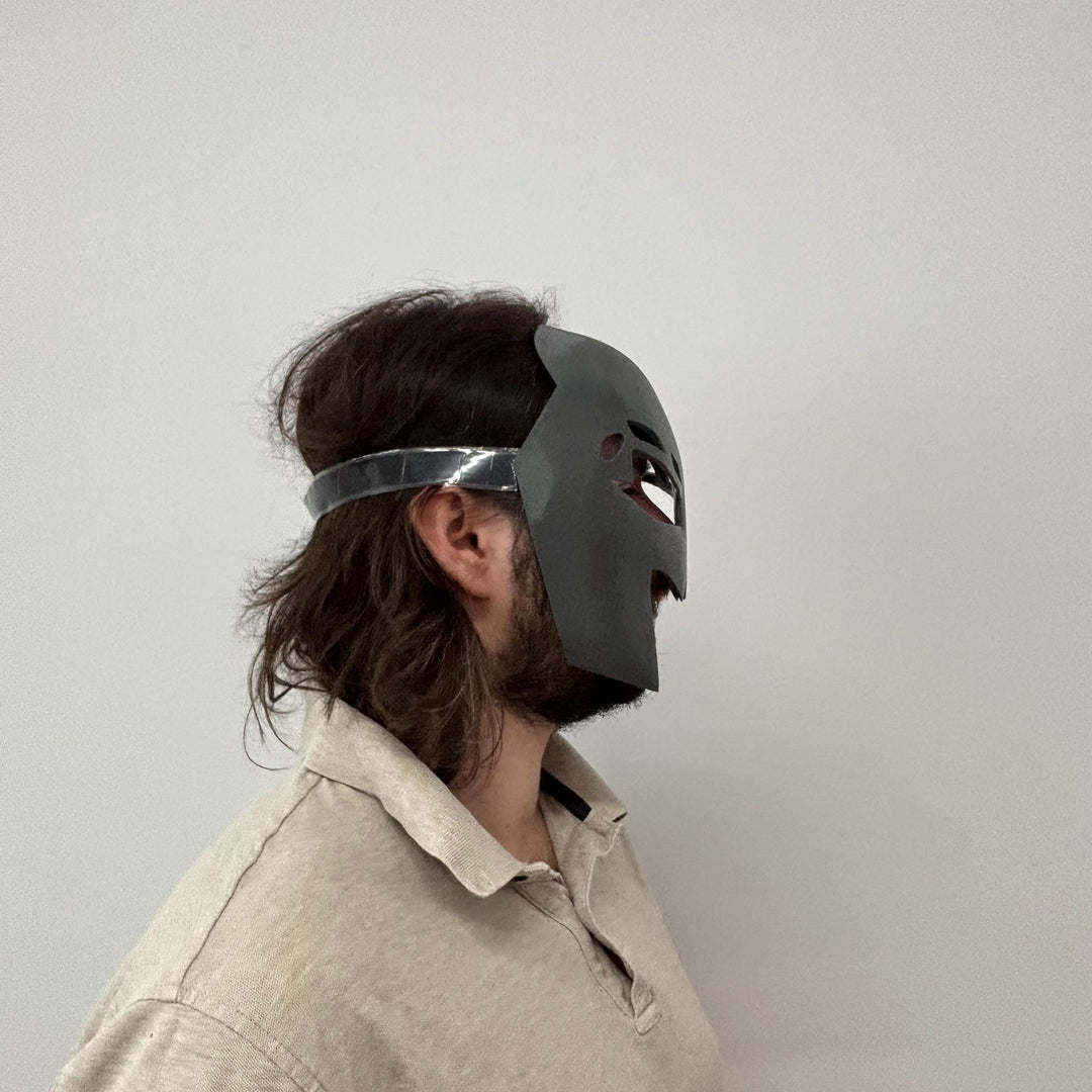 Spider Inspired Custom Mask | Dark / Villain / Antihero Mask | Pick Any Color | Halloween Mask with Velcro Strap Included